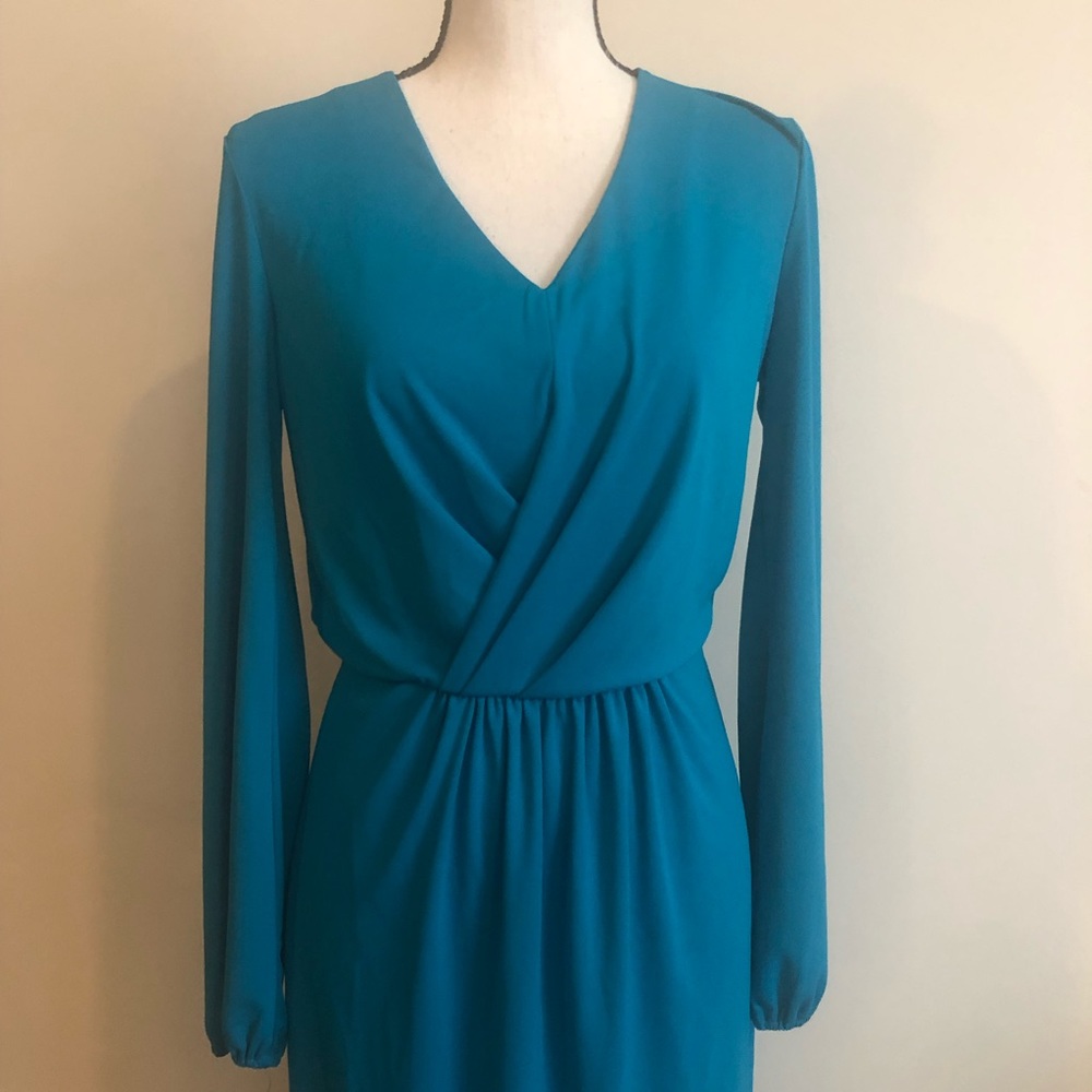Crossover- Wrap Style Dress - Picture 2 of 7